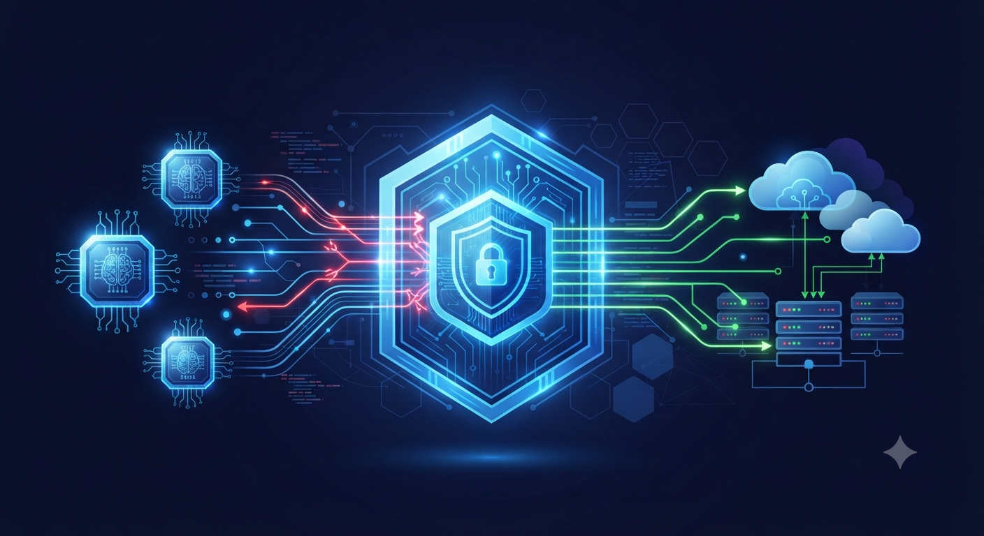 Agent security gateway illustration